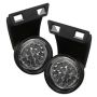 SPYDER 5015617 LED Fog Lights w/Switch - Clear