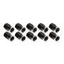 ALLSTAR PERFORMANCE ALL72058 QC Cover Nuts Short Black 10pk