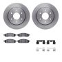 Dynamic Friction 6412-67007 Rotor Kit