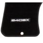 NRG Floor Mats - 89-98 Nissan 240SX (240SX Logo) - 2pc.