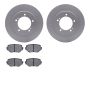 Dynamic Friction 4502-01019 Rotor Kit