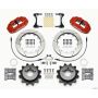 Wilwood 140-12878-R Narrow Superlite 4R Rear Kit 12.88in Red 99-05 WRX / 99-07 Impreza