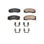 PowerStop 17-579 PowerStop - Z17 Low-Dust Ceramic Brake Pads with Hardware