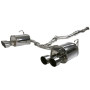 Invidia HS22WRXG2S 2022+ Subaru WRX Q300 Single Layer Stainless Steel Quad Tip Cat-Back Exhaust