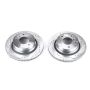 PowerStop EBR670XPR PowerStop Evolution Performance Drilled, Slotted & Plated Brake Rotor Pair
