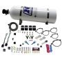 Nitrous Express 20927-15 SPORT COMPACT EFI DUAL STAGE (35-75) X 2 WITH 15LB BOTTLE