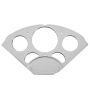 AutoMeter 7033 DASH PANEL, CHEVY CAR 55-56, 1 X 3-1/8