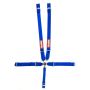 RACEQUIP RQP741021 5pt Harness Camlock  SFI Sportsman Blue