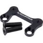 ALLSTAR PERFORMANCE ALL55073 Front Brake Mount Kit 10-1/8 Rotor Black