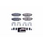 PowerStop Z23-1114 PowerStop - Z23 Daily Driver Carbon-Fiber Ceramic Brake Pads with Hardware Kit