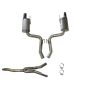 JBA 40-2648 15-20 Ford Mustang EcoBoost 2.3L 409SS Dual Rear Exit Cat-Back Exhaust