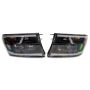 Raxiom R131482 09-18 Dodge RAM 1500/2500/3500 Axial Headlights w/ SEQL LED Bar- Blk Housing (Clear Lens)