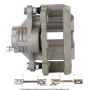 CARDONE Reman 18-B4875 Remanufactured Unloaded Caliper w/Bracket