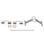 CARDONE Reman 19-B1556 Remanufactured Unloaded Caliper w/Bracket