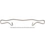 CARDONE Reman 19-B1733 Remanufactured Unloaded Caliper w/Bracket