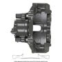 CARDONE Reman 19-B1816 Remanufactured Unloaded Caliper w/Bracket