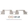 CARDONE Reman 19-B2831 Remanufactured Unloaded Caliper w/Bracket