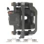 CARDONE Reman 19-B2873 Remanufactured Unloaded Caliper w/Bracket