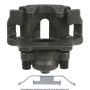 CARDONE Reman 19-B3227 Remanufactured Unloaded Caliper w/Bracket