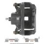 CARDONE Reman 19-B3307 Remanufactured Unloaded Caliper w/Bracket