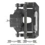 CARDONE Reman 19-B7325 Remanufactured Unloaded Caliper w/Bracket
