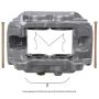 CARDONE Ultra 19-P2633 Remanufactured Unloaded Caliper w/Bracket