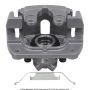 CARDONE Ultra 19-P2860A Remanufactured Unloaded Caliper w/Bracket