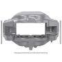 CARDONE Ultra 19-P3954 Remanufactured Unloaded Caliper w/Bracket