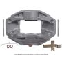 CARDONE Ultra 19-P6639 Remanufactured Unloaded Caliper w/Bracket
