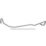 CARDONE New 3L-2719 New Rack and Pinion Hydraulic Transfer Tubing Assembly