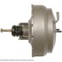 CARDONE Reman 53-8323 Remanufactured Vacuum Power Brake Booster