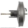 CARDONE Reman 54-74601 Remanufactured Vacuum Power Brake Booster