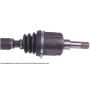 CARDONE Reman 60-3087 Remanufactured CV Axle Assembly