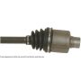 CARDONE Reman 60-4241 Remanufactured CV Axle Assembly