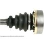 CARDONE Reman 60-7119 Remanufactured CV Axle Assembly