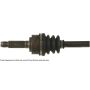 CARDONE Reman 60-7372 Remanufactured CV Axle Assembly