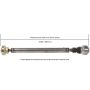 CARDONE Reman 65-3007 Remanufactured Driveshaft / Prop Shaft