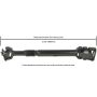 CARDONE Reman 65-3021 Remanufactured Driveshaft / Prop Shaft