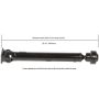 CARDONE Reman 65-3500 Remanufactured Driveshaft / Prop Shaft