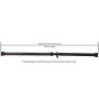 CARDONE Reman 65-4014 Remanufactured Driveshaft / Prop Shaft