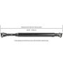 CARDONE Reman 65-5003 Remanufactured Driveshaft / Prop Shaft