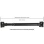 CARDONE Reman 65-5039 Remanufactured Driveshaft / Prop Shaft