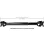 CARDONE Reman 65-5053 Remanufactured Driveshaft / Prop Shaft