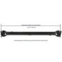 CARDONE Reman 65-7000 Remanufactured Driveshaft / Prop Shaft