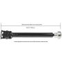 CARDONE Reman 65-7002 Remanufactured Driveshaft / Prop Shaft