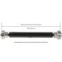 CARDONE Reman 65-7012 Remanufactured Driveshaft / Prop Shaft