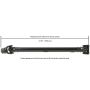 CARDONE Reman 65-7052 Remanufactured Driveshaft / Prop Shaft