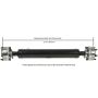CARDONE Reman 65-7053 Remanufactured Driveshaft / Prop Shaft