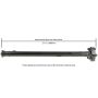 CARDONE Reman 65-7055 Remanufactured Driveshaft / Prop Shaft