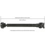 CARDONE Reman 65-9151 Remanufactured Driveshaft / Prop Shaft